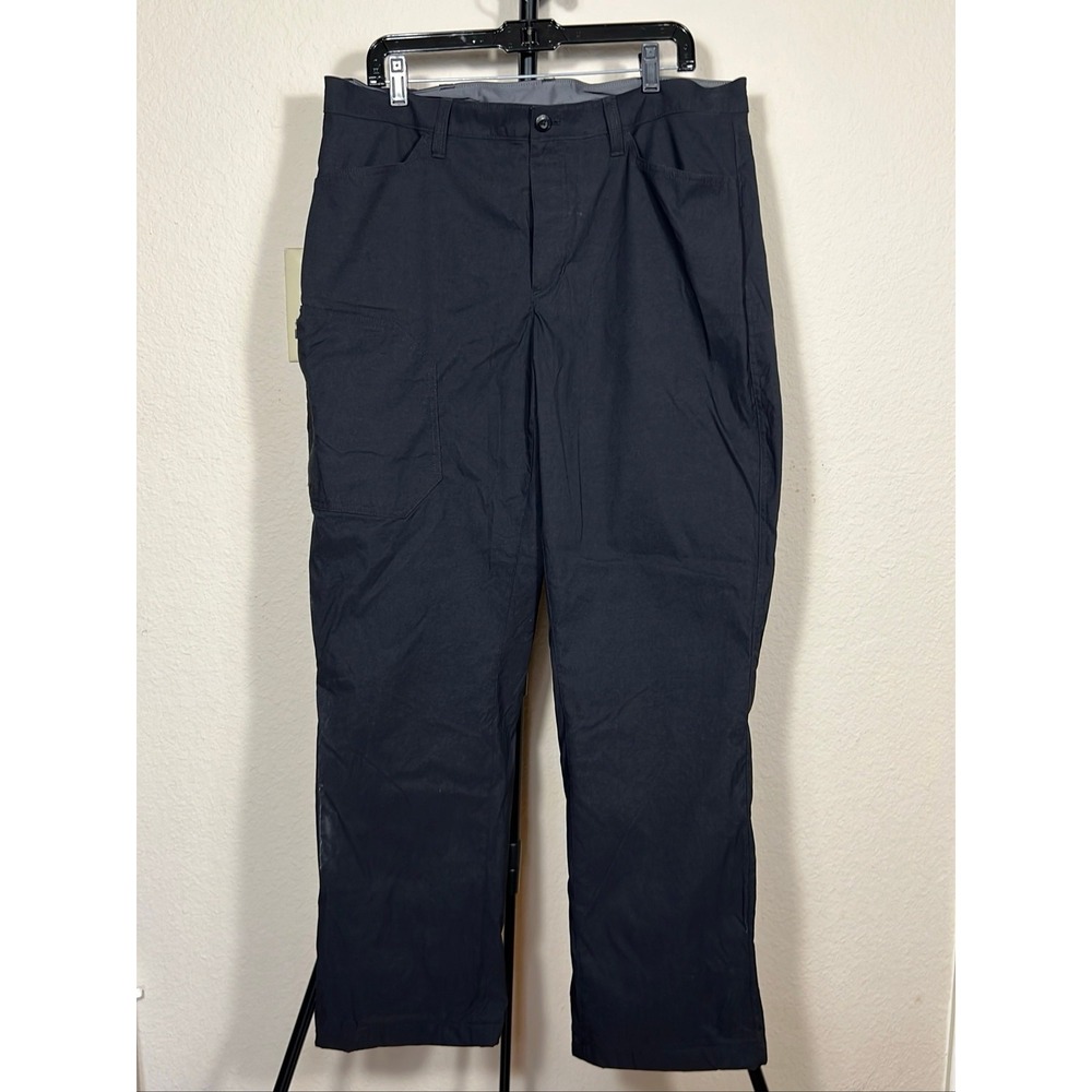 Eddie Bauer Guide Pro Pants Men's 36x32 Regular Black Hiking Outdoor NEW